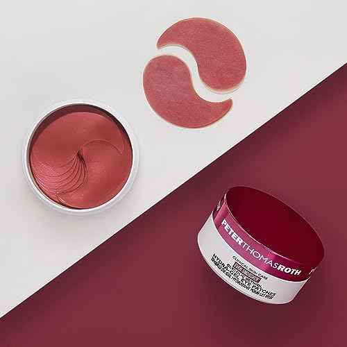 Peter Thomas Roth | Even Smoother¢â Glycolic Retinol Hydra-Gel Eye Patches, Under-Eye Patches With Glycolic Acid and Retinol, Treats Tiny Bumps, Texture, Fine Lines and Wrinkles Under the Eye Area