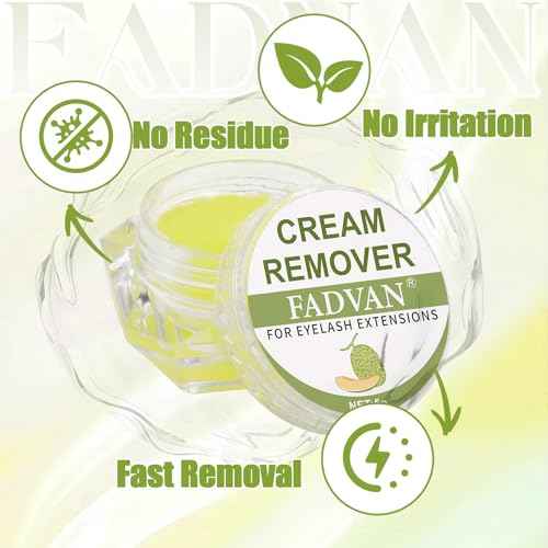 Lash Remover for Eyelash Extensions 5g Lash Extension Remover Fresh Lash Glue Remover Fast Dissolution Lash Extension Remover for Sensitive Eyes Cluster Lash Glue Remover XJG01