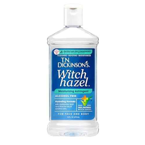 T.N. Dickinson's Witch Hazel Alcohol Free Moisturizing Astringent | 100% Natural Witch Hazel | Calms, Nourishes, Hydrates Skin | for Face & Body | 16 Fl Oz