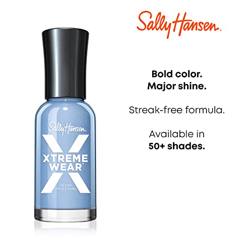 Sally Hansen Xtreme Wear, Pucker Up, Long Lasting, Chip Resistant, Opaque, Shiny Red Nail Polish