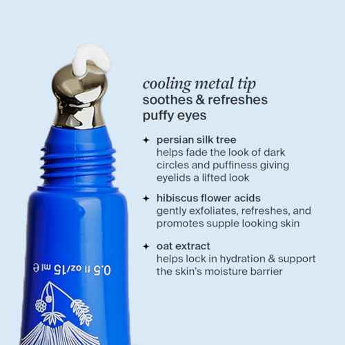 Revitalizing Eye Cream by Cocokind, Depuff & Reduce Fine Lines and Wrinkles, Cream for Firmer and Brighter Looking Eye Area, Hydrating with a Cool Metal Applicator Tip, 0.5 Fl Oz