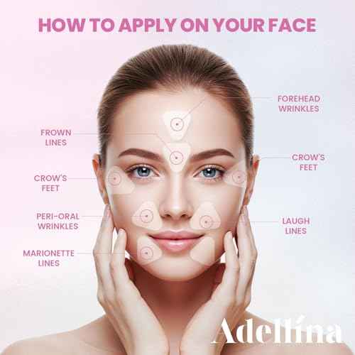 New Anti Facial Wrinkle Patches: Anti Wrinkle Patches Overnight - Smile Line Pathces - Facial Wrinkle Patche for Forehead, Smile Line, Under Eye 144 Pcsx 1Pack