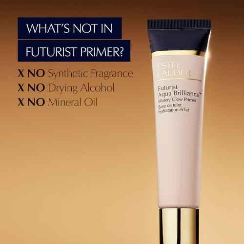 Est?e Lauder Futurist Aqua Brilliance Watery Glow Makeup Primer with Hylauronic Acid for Triple Moisture
