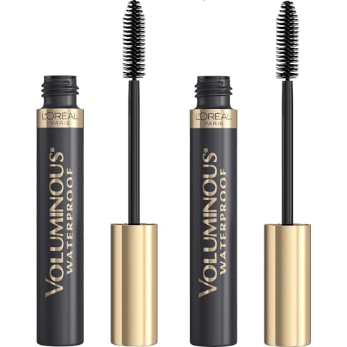L’Oreal Paris Makeup Voluminous Original Volume Building Waterproof Mascara, Black, 0.28 fl. oz.