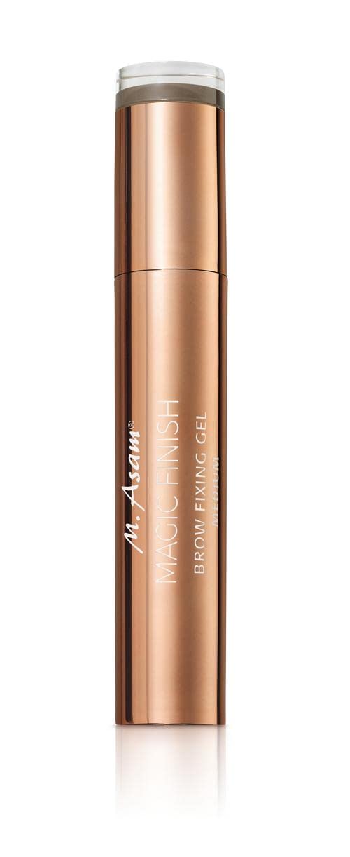 M. Asam Magic Finish Brow Fixing Gel - Long-Lasting Eyebrow Gel with Fibers & Vitamin E, 0.13 Fl Oz