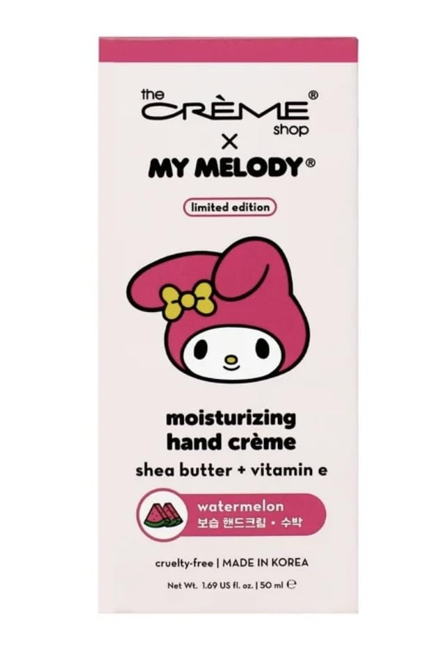 The Crème Shop My Melony Hand Creme with Shea Butter and Vitamin E (Watermelon)