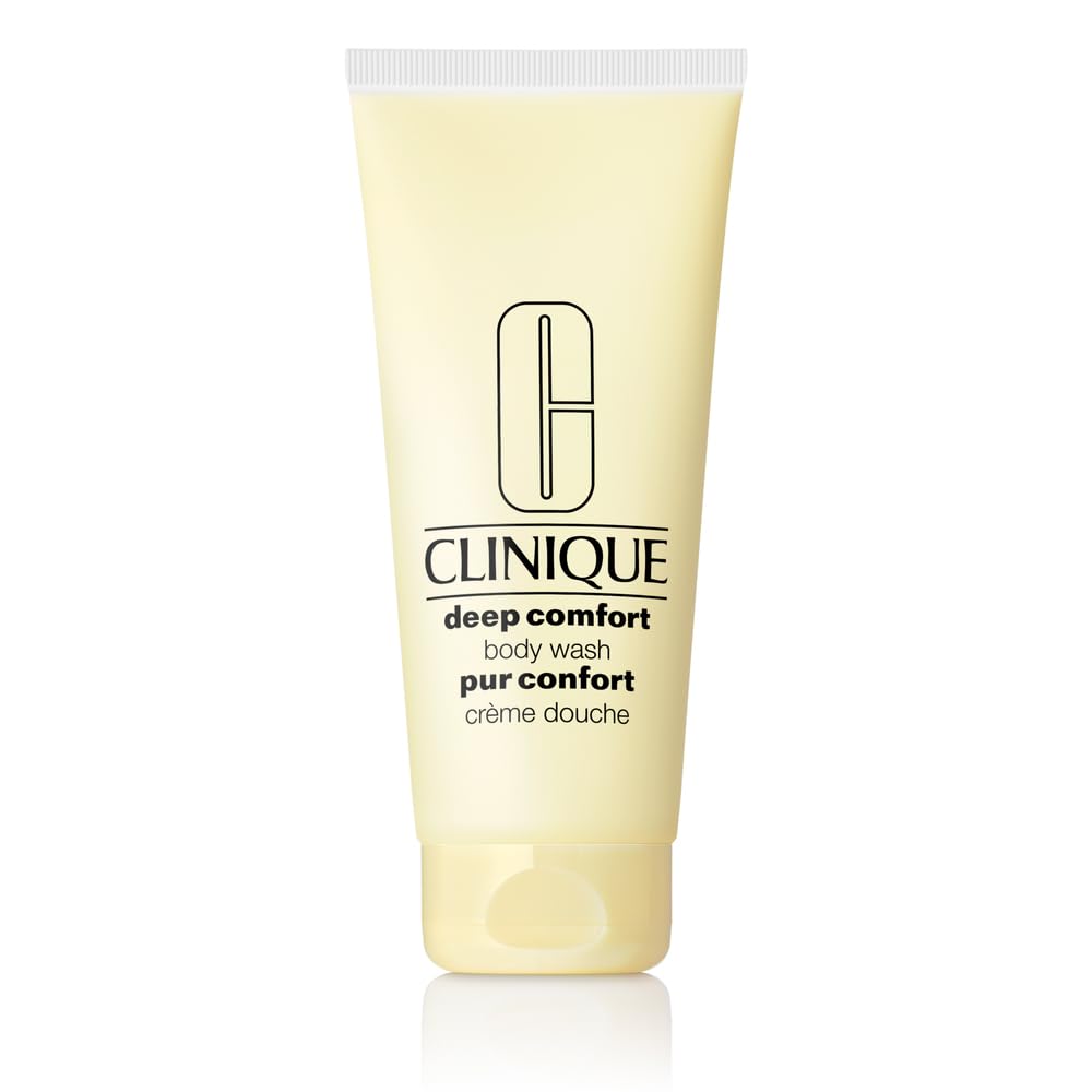 Clinique Deep Comfort Body Wash - Gently Cleanses and Nourishes Skin | 6.7 Fl Oz