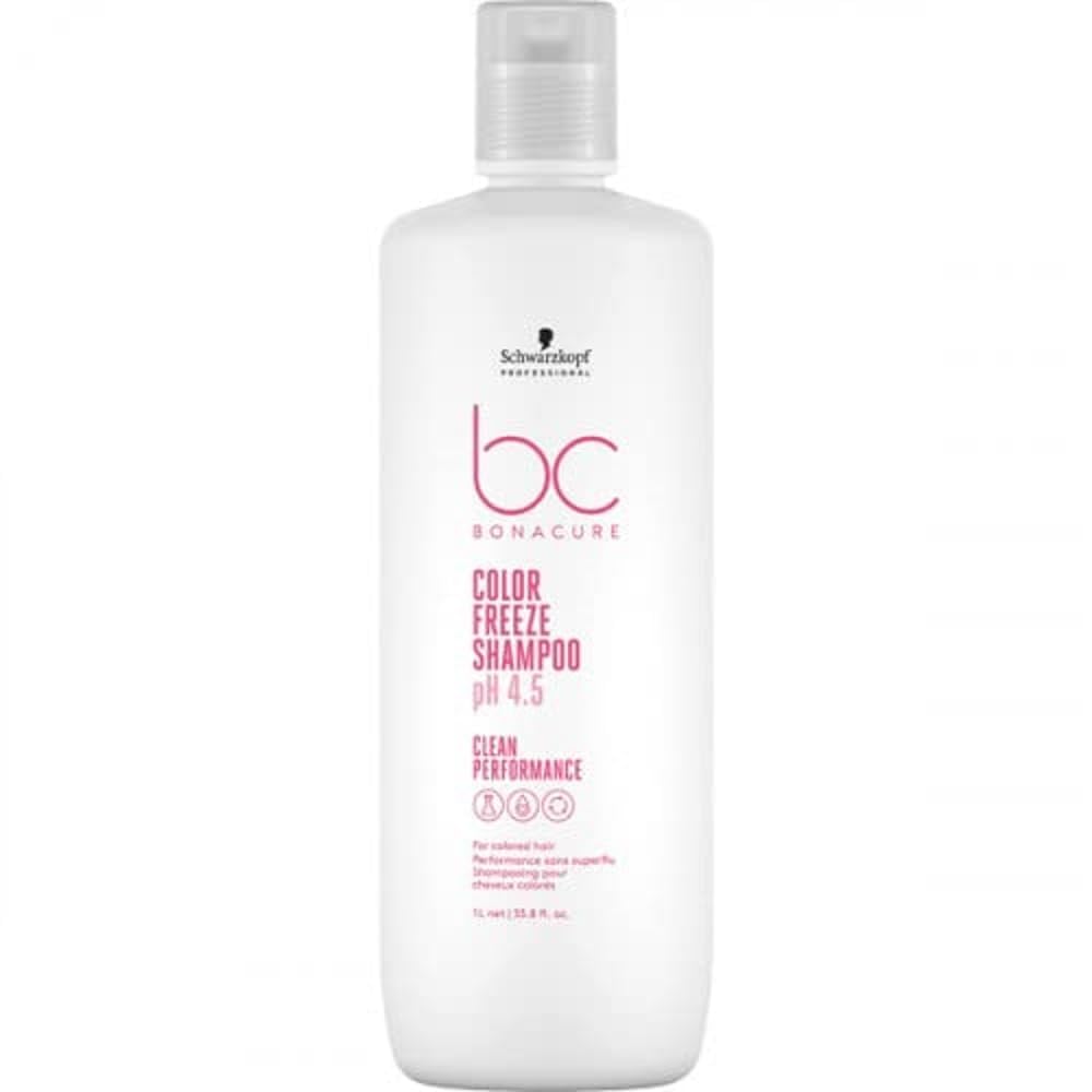 Schwarzkopf Professional Bonacure Color Freeze Shampoo - Rich Micellar Formula, 33.8 Fl Oz