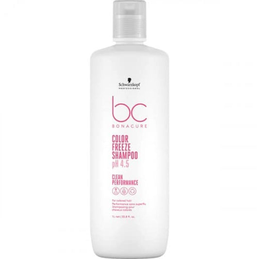 Schwarzkopf Professional Bonacure Color Freeze Shampoo - Rich Micellar Formula, 33.8 Fl Oz