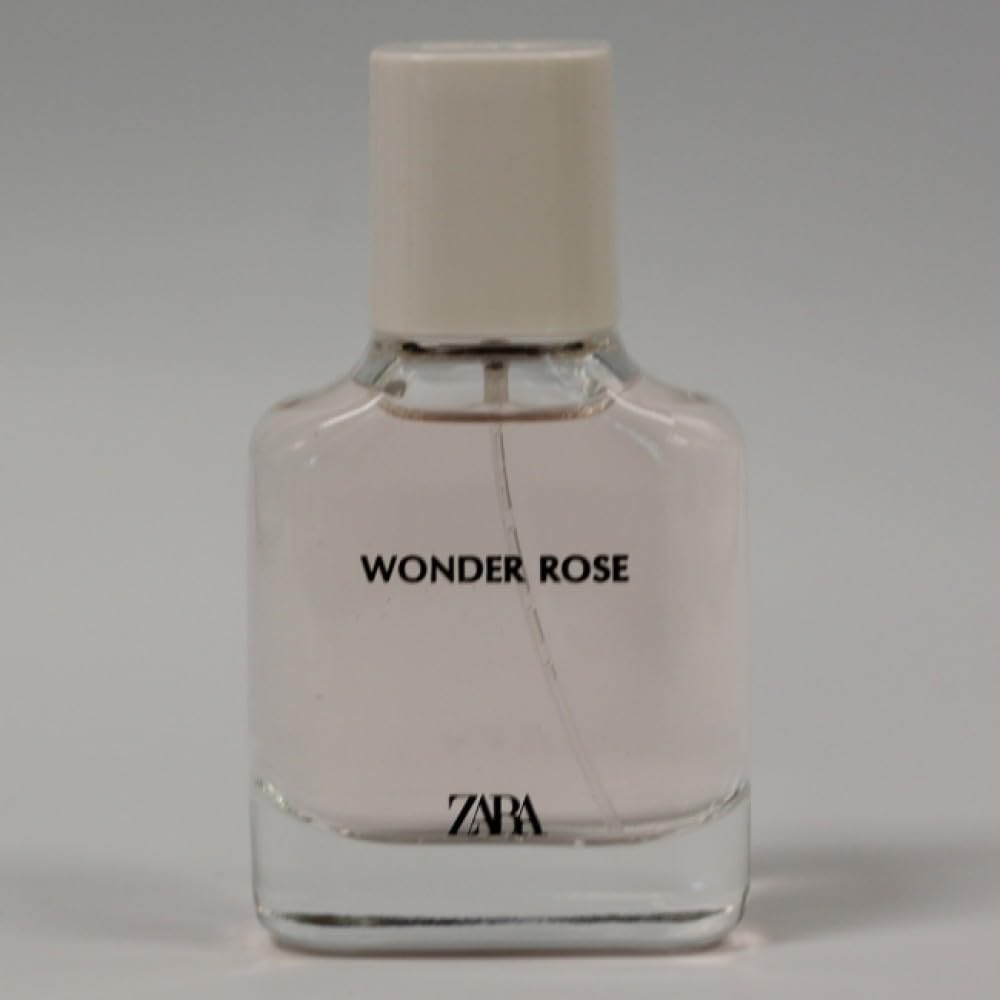Zara Wonder Rose Eau de Toilette - Fruity Floral Perfume for Women | 30 ml with Peach, Jasmine & Coconut Vanilla