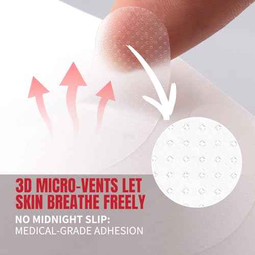 FADVAN Facial Wrinkle Patches ? Overnight Smile Line Patches ? Anti Wrinkle Patches for Forehead, Eyes & Lips ? Face Tape for Wrinkles Overnight (120Pcs, Curve)