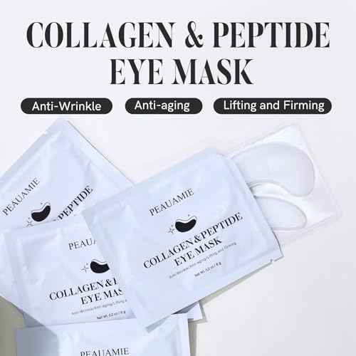 Under Eye Patches with Collagen and Peptide Eye Mask for Dark Circles and Puffiness,Face Mask Skin Care Products 30 Pairs