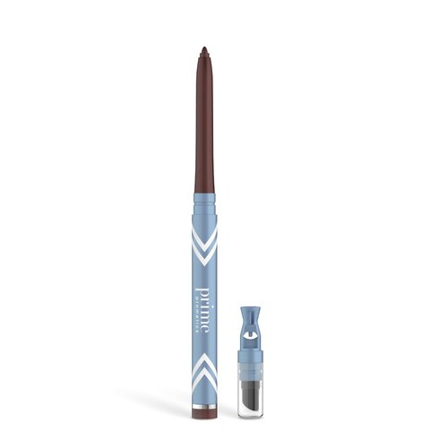 PRIME PROMETICS PrimeEyes Glide Eyeliner - Waterproof Gel Creme for Mature Women | Long-Lasting Mocha Shimmer
