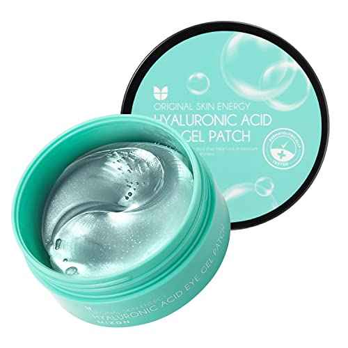 MIZON Triple Hyaluronic Acid Eye Gel Patches ? Hydrogel Eye Masks with Seaweed Extract for Deep Hydration, Plumping & Soothing ? 60 Pcs Under-Eye Treatment for Dryness & Fine Lines