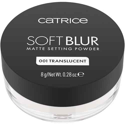 Catrice | Soft Blur Loose Setting Powder | Matte, Airbrushed Finish with Blurring Effect | Long-Wear, No Flashback | Vegan & Cruelty Free (001 | Translucent)