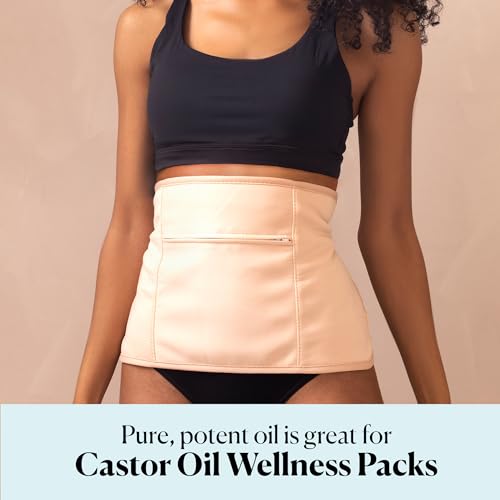 Sky Organics - 8 oz Organic Castor Oil | 100% Pure Cold Pressed Castor Hair Oil for Scalp, Lashes, Brows | Natural Conditioner |Omega Fatty Acids |Vegan Hair Care | 8oz w/Exclusive Ebook