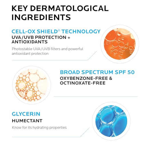 La Roche-Posay Anthelios Kids Gentle Lotion Sunscreen SPF 50 | Broad Spectrum SPF + Antioxidants | Sunscreen For Kids | Octinoxate & Oxybenzone-Free | Pediatrician Tested | Non Comedogenic | Oil Free