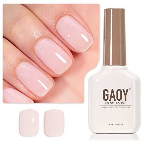 GAOY Deep Blue Gel Nail Polish, 16ml Soak Off Gel Polish, UV Light Cure for Nail Art DIY Manicure at Home, 1532 Midnight Blue