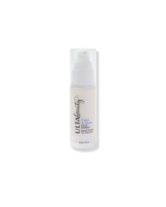 Ulta Beauty Cool & Glow Face Primer - Hydrating Formula for Radiant Skin | 1.0 Fl Oz, Clear