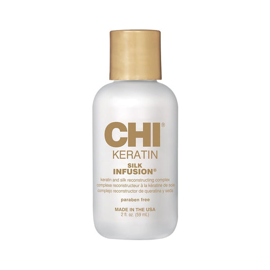 CHI Keratin Silk Infusion - Hydrating Hair Serum for Softness & Shine | Sulfate-Free, 2 Oz