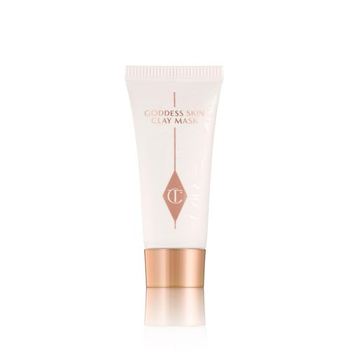 Charlotte Tilbury Goddess Skin Clay Mask - Hydrating Pore Tightening Face Mask with Vitamin C & Sweet Almond Oil | Luminous Glow