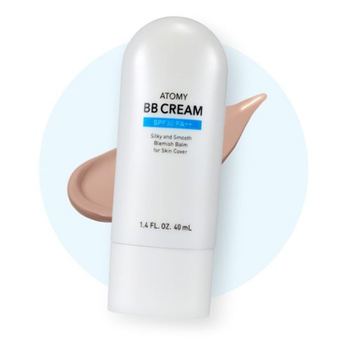 A.t.o.m.y BB Cream SPF 30 PA++ - Hydrating & Anti-Aging Radiant Coverage | Lightweight Korean Beauty Balm (1.35 fl oz)