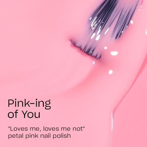 OPI Nail Lacquer Pink-ing of You | Sheer Soft Pink Crème Chip Resistant Nail Polish | Vegan, Fast Drying, Streak Free