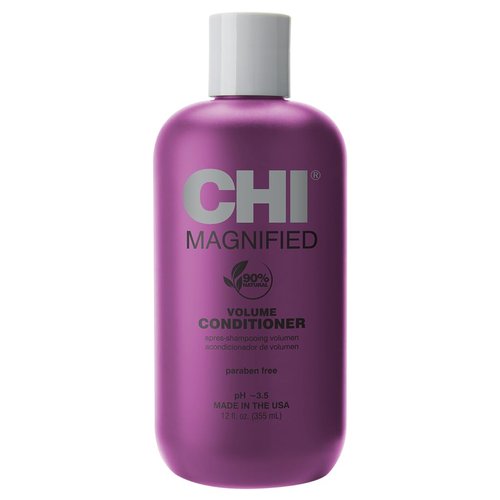 CHI Magnified Volume Conditioner - Boosts Volume & Strengthens Hair | Sulfate-Free, 12 Oz