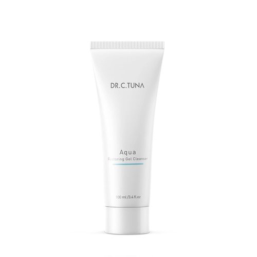 FARMASI Dr. C. Tuna Aqua Restoring Gel Cleanser - Gentle Hydrating Facial Treatment for All Skin Types | 3.4 fl. oz/100 ml