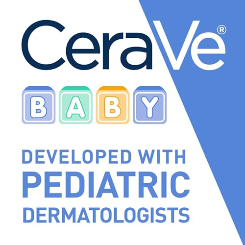 CeraVe Diaper Rash Cream, Baby Healing Ointment for Extra Dry, Cracked Skin, Diaper Cream with Ceramides & Vitamin E, Lanolin, Fragrance, Paraben, Dye, Phthalates & Sulfate Free, 3 Ounce