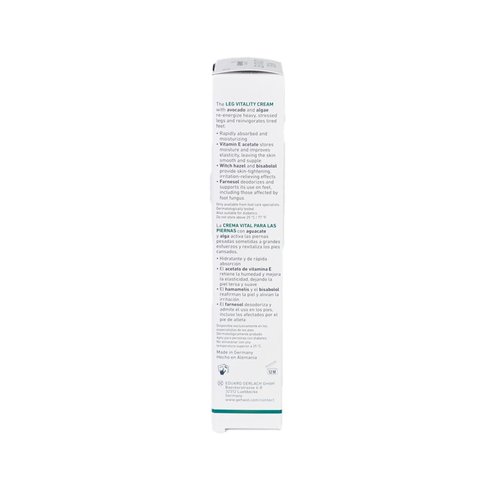 GEHWOL Leg Vitality Cream - Revitalize Tired Legs | 4.4 Ounce for Enhanced Comfort