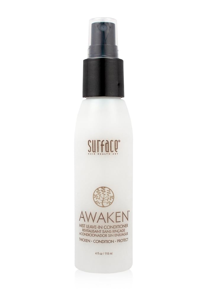 SURFACE Hair Awaken Mist Leave-In Conditioner - Thicken, Condition & Protect | 4 Fl Oz