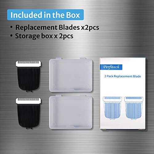 2 pack Replacement Blade for Manscaped The Lawn Mower 4.0 3.0 2.0, Lawnmower Groin Hygienic Snap-In Replacement Blades