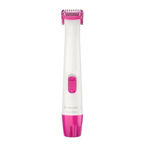 Remington Smooth & Silky Body & Bikini Kit - Cordless Waterproof Trimmer & Shaver for Women | White/Pink
