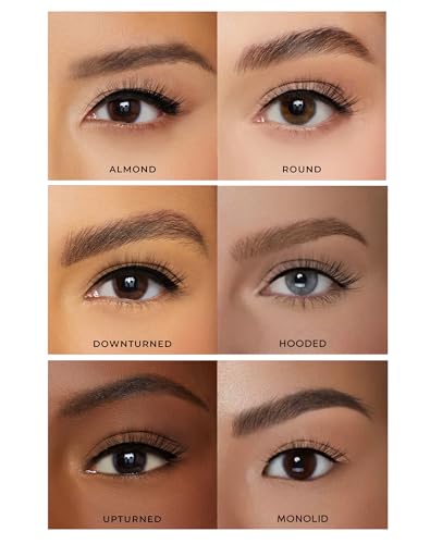 Natural Cat Eye Lashes Wispy Eyelashes 10mm Fluffy Fake Lashes that Look Like Extensions 3D C Curl Simple False Lashes 53-GIRL CODE