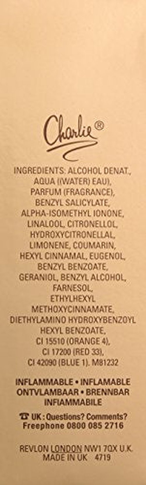 Charlie Gold by Revlon for Women, Eau De Toilette Spray, 3.3 Ounce (100 ml)