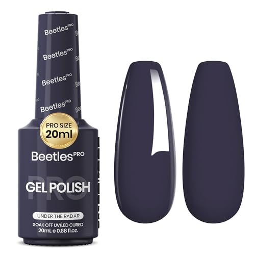 Beetles Pro Pink Gel Polish - Stay Bright, 20ml Light Pink Gel Polish Spring Pastel Color, Professional Nail Tech Formula, High Pigment Soak Off UV LED Long Lasting