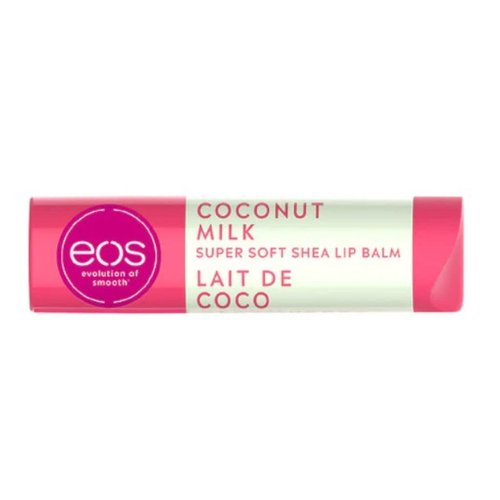 EOS Super Soft Shea Lip Balm - Coconut Milk Flavor for Intense Hydration & Nourishment