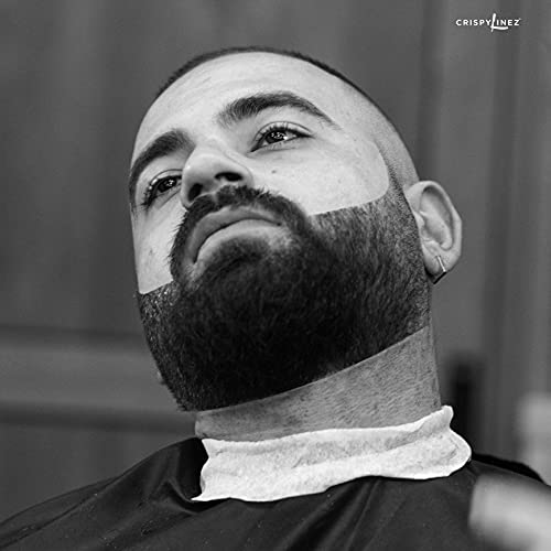 Crispy Linez Barber Turkish Razor | Professional Straight Razor (Black & Silver)