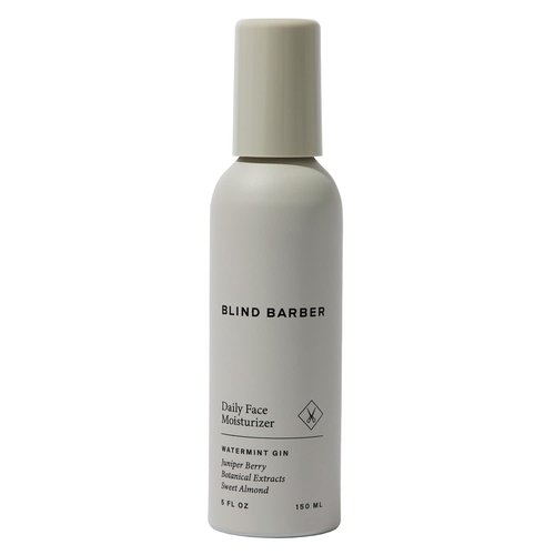 Blind Barber Daily Face Moisturizer - Hydrating Cream & Aftershave Lotion for All Skin Types (5oz)