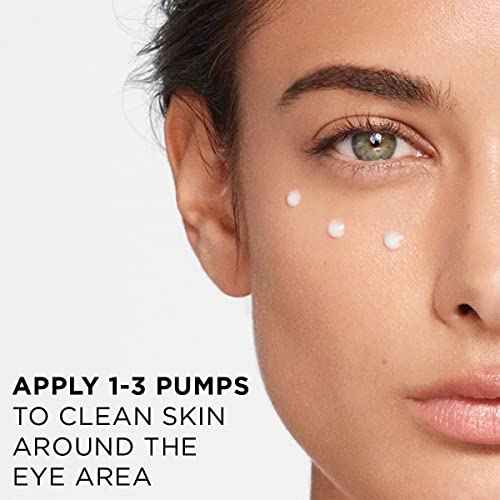 Vichy Mineral 89 Eye Serum, Hyaluronic Acid and Caffeine Cream, Under Eye Cream For Dark Circles, Hydrating & Puffiness Reducer, Opthalmologist Tested