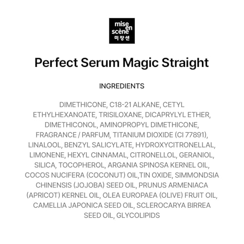 Mise En Scene Perfect Base Up Essence - Leaved In Conditioner for Heat Protectant, for Frizzy & Dry | Lightweight Cream Texture | Fast Absorbing | Smooths, Shine | Korean Hair Care (6.76 Fl. Oz.)