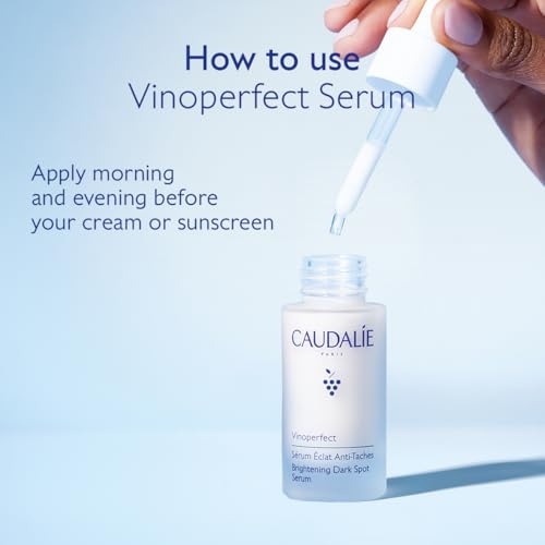 Caudalie Vinoperfect Brightening Dark Spot Serum Vitamin C Alternative - Jumbo Size 62x More Effective than Vitamin C with Viniferine for a Visibly Brighter Even Complexion, 50 mL