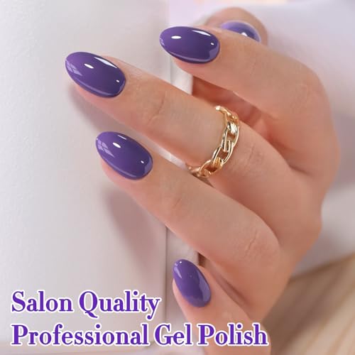 Double Rhythm Gel Polish 15ML Jelly Sheer Pastel Light Milky Color Pearl White Bottle 1 PC 0.5 OZ Full Size Nail Art Salon at Home (Pale Pink-D1470)
