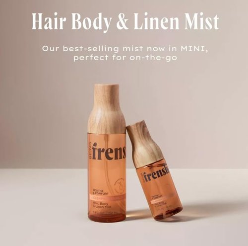 Being Frenshe Cashmere Vanilla Mini Hair, Body and Linen Mist, 2 Fluid Ounces