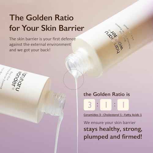 haruharu Wonder Black Rice Probiotics Barrier Essence, Skin Flooding & Layering, Strengthens Skin Barrier, Moisturizes, Glowy Radiant Skin, Ceramide & Panthenol, Holiday Stocking Stuffer, 4.05 fl.oz