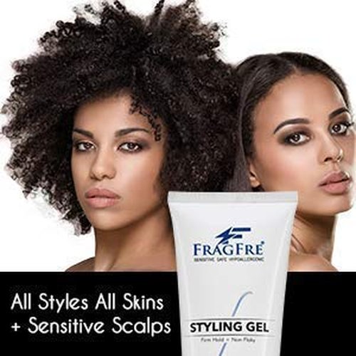 Firm Hold Hair Gel by [Brand Name] - Fragrance-Free Strong Styling Gel for Aggressive Styles - 8 oz, Paraben-Free, Hypoallergenic