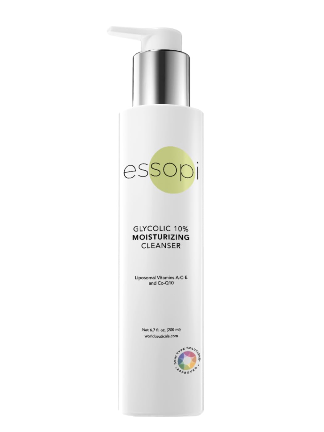 Glycolic 10% Moisturizing Cleanser - Hydrating Formula for Radiant Skin | 6.7 fl. oz.