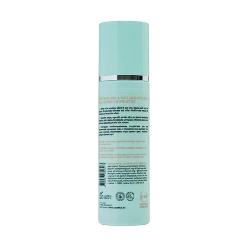Micellar Peach Water - Gentle Makeup Remover & Aloe-Enriched Facial Cleanser | 200ml for All Skin Types
