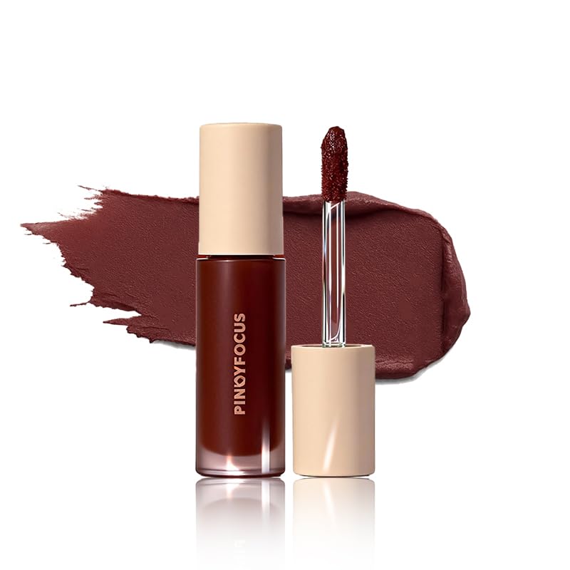 Skiennix 6-Piece Matte Lip Gloss Set - Velvet Finish for Autumn/Winter | Long-Lasting Formula